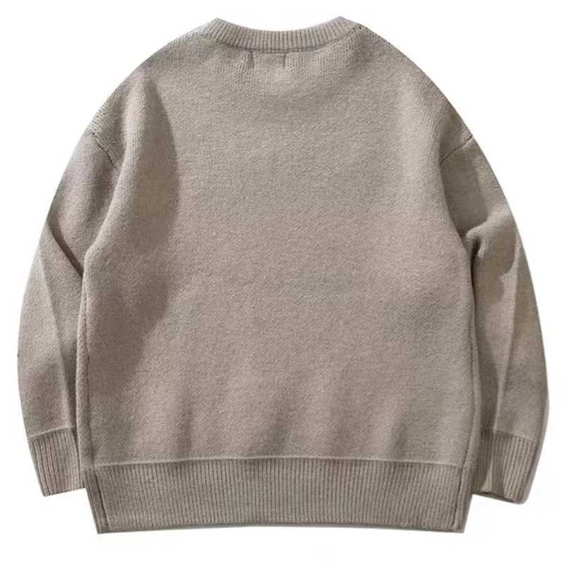 Goth Sweater Winter Y2k Long Sleeve Dog Pattern Knit Pulovers Koutfit Korean Style Fashion Aesthetic Oversize Women Streetwear M240910