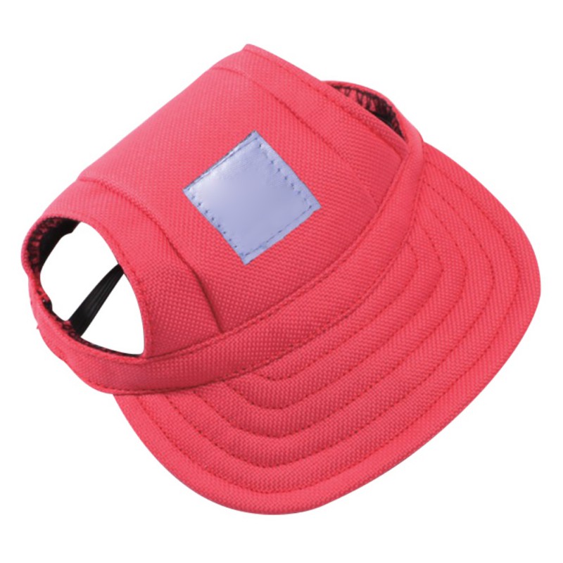 Dog Hat Baseball Cap Pet Trucker Hat for Small Medium Large Dogs with Ear Holes Adjustable Drawstring Breathable UV Protection