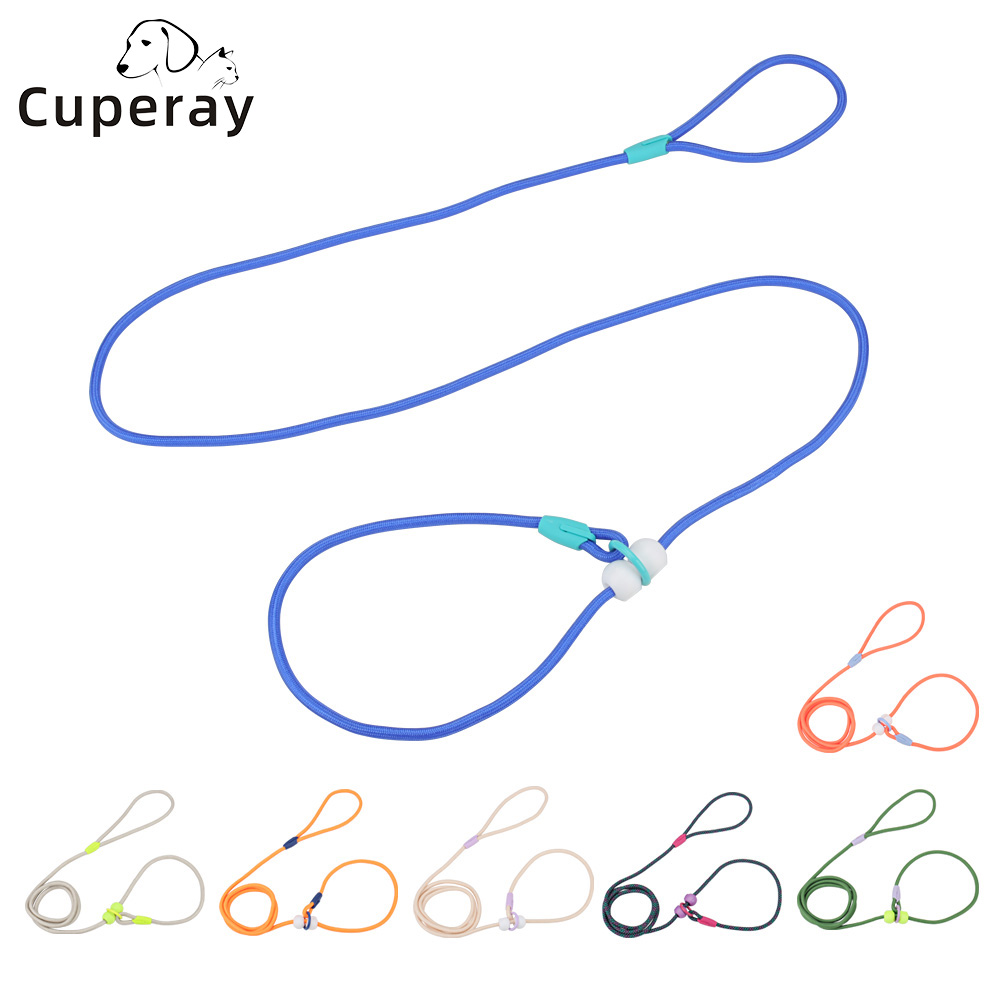 Lightweight Dog Training Leash Durable Slip Leads for Dogs Classic Dog Rope Slip Lead Dog Leash for Small Medium Dogs & Puppies