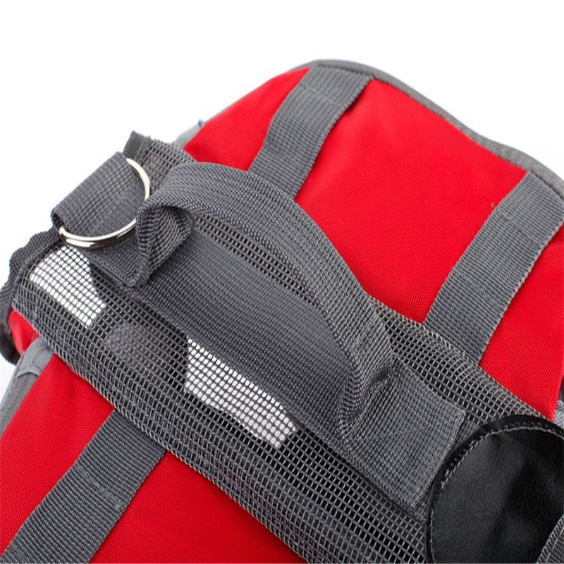 Pet Outdoor Backpack Large Dog Reflective Adjustable Saddle Bag Harness Carrier for Traveling Hiking Camping Safety