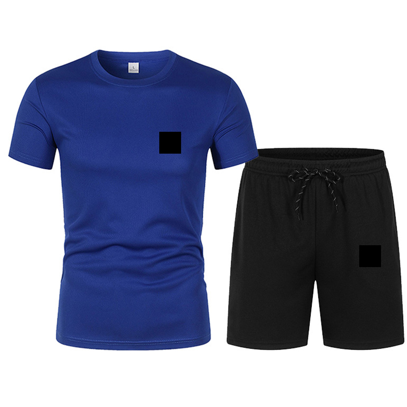 2025 Designer style, letter design, summer men's short-sleeved short pants set
