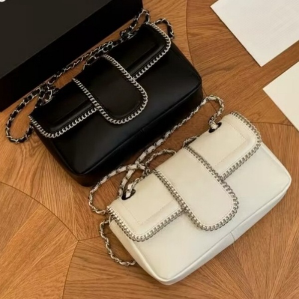 (Choose the Pics not decription) Fashion Designered Shopping Bag Shoulder Handbags With Chain Handbag Cosmetic Bags Black White