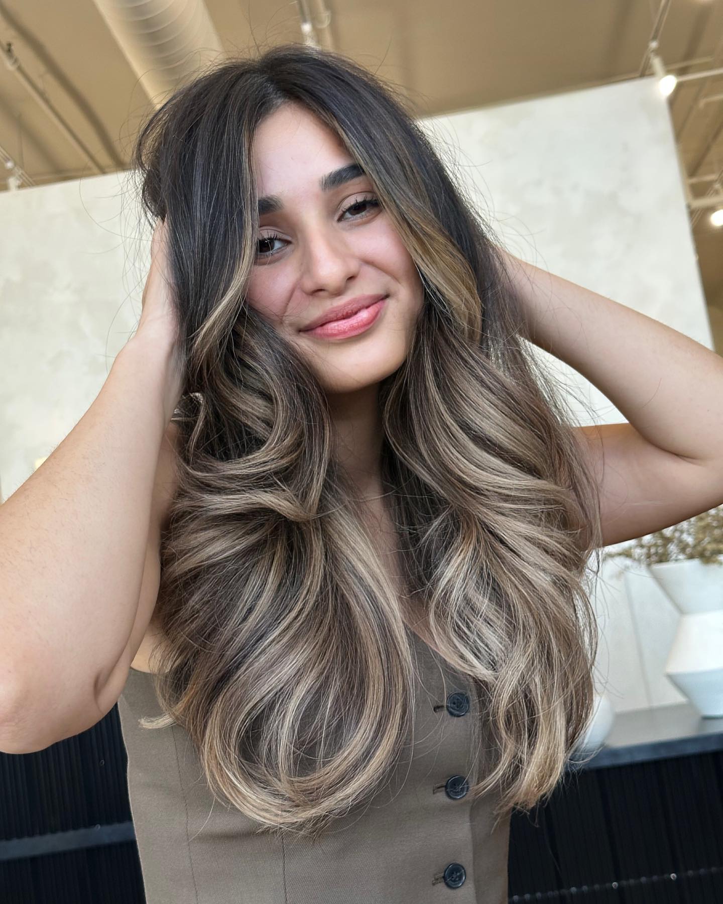 Balayage Genius weft Virgin Cuticle Russian Human Hair Invisible Mini Weft Hair Extensions 100g ,Lasting 16-18 months