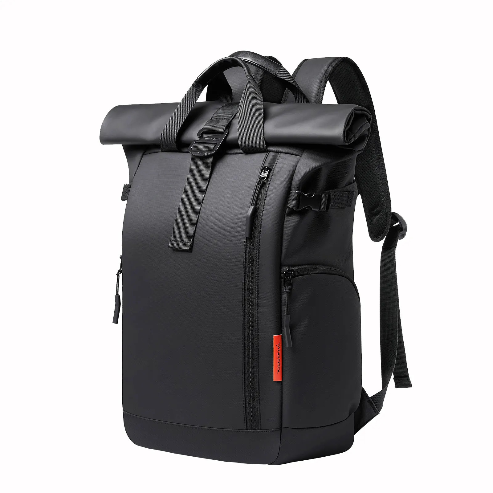 Backpack mens fashionable computer backpack student backpack large capacity travel bag waterproof Oxford cloth bag mens backpack 240907