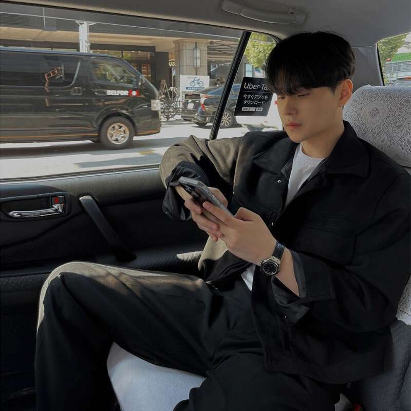 MYQ Pi Shuai High end Short Jacket Men's Spring Loose Flip Collar Coat Korean Trendy Work Top