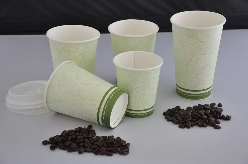 Custom made disposable PLA paper cups wholesale custom paper cups commercial packaging 1000 pcs per piece