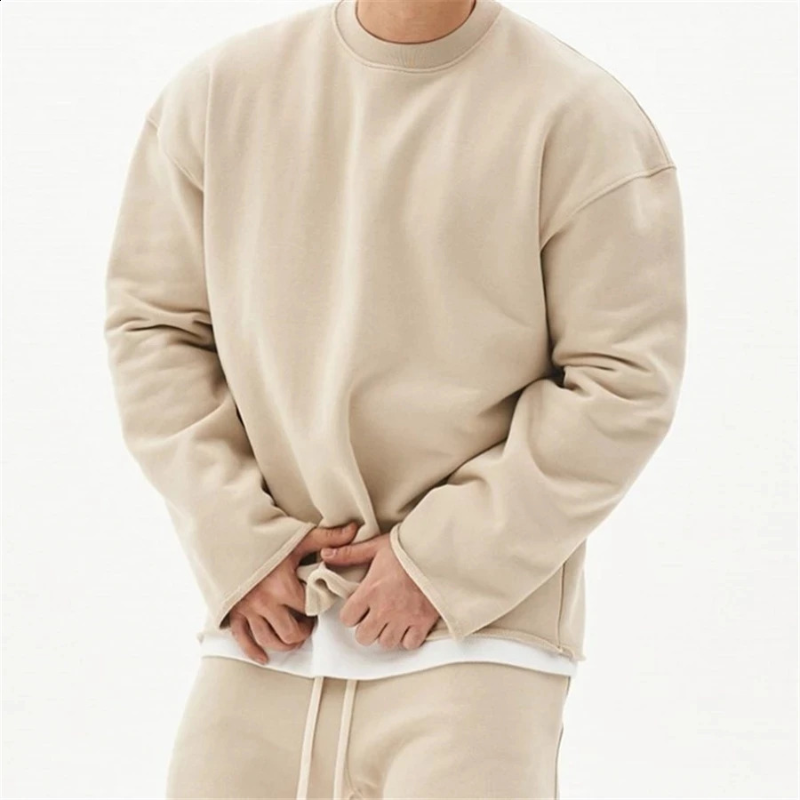 Men O-Neck Letter Running Hoodies Gym Fitness Bodybuilding Sports Sweatshirt Pullover Sportswear Male Workout Mens Clothing 240910