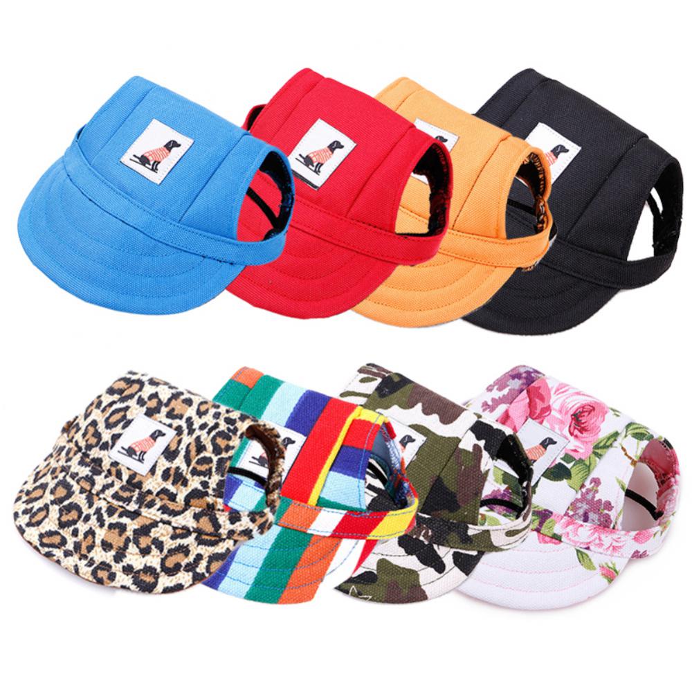 Pet Hat Dog Hat Baseball Hat Summer Canvas Dog Cap Only For Small Pet Dog Outdoor Accessories Outdoor Hiking Sports