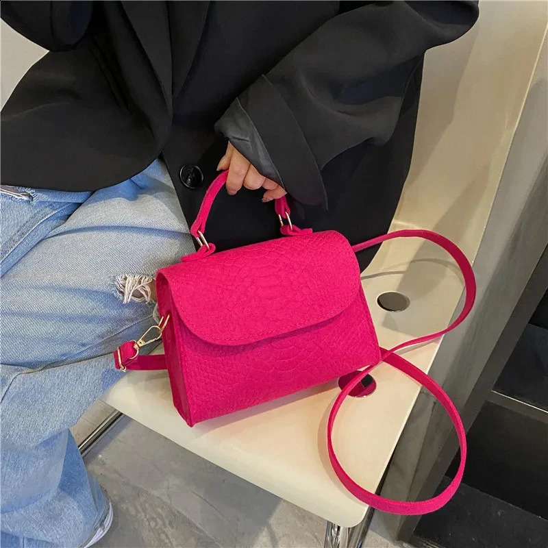 Retro Bags For Women Trend Handbags Square Crossbody Female Shoulder Ladies Tote 240909ZYl