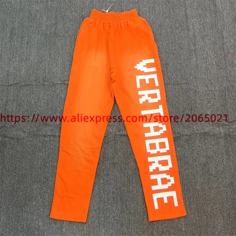 Tiedyed Vertabrae Sweatpants Men Women Casual Pants Jogger Sweat Terry Trousers 240911