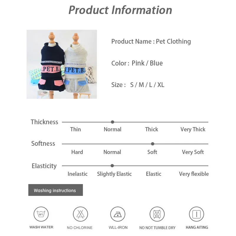 Pet Dog Jumpsuit Pajamas Kitten Puppy Jacket Costume Coat Bodysuit Homewear Yorkies Bodysuit Overalls For Small Middle Dogs Cats