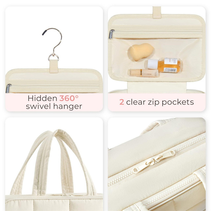 LLLM139 Women Makeup bag Waterproof Travel Large Capacity Toiletry Bag Foldable Portable Storage Washing Bags APJ139