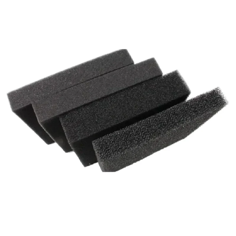 Multi Sizes Black Filtration Foam Aquarium Fish Tank Biochemical Filter Sponge Pad Skimmer Long Use Time Sponge Supply Tank