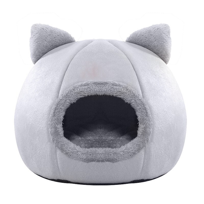 Deep Sleep Comfort In Winter Cat Bed Iittle Mat Basket Small Dog House Products Pets Tent Cozy Cave Nest Indoor Cama Gato