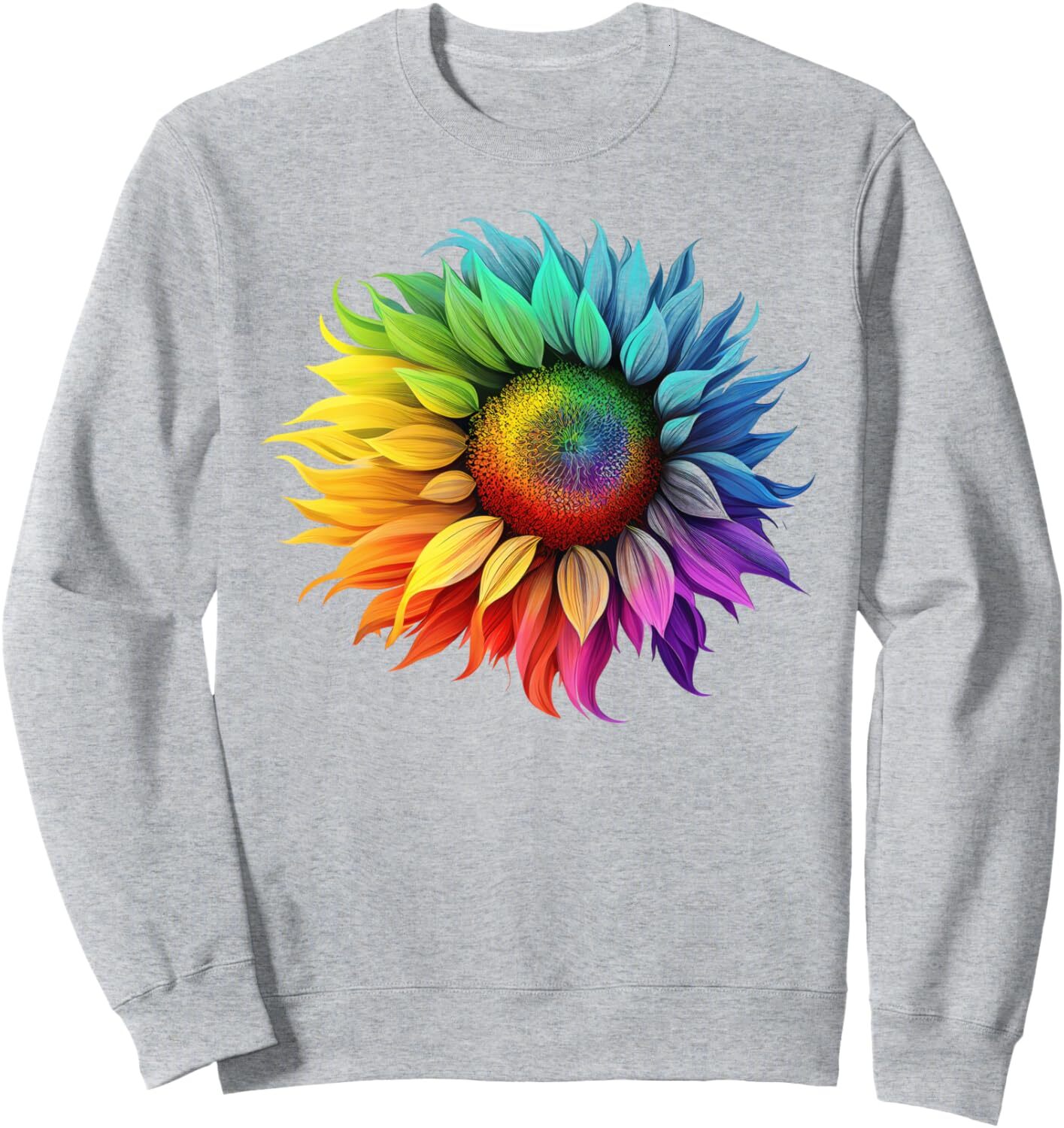 Long Sleeve Shirts for Men sweatshirt Sunflower Flower Blossom Floral Nature Plant Lover Gift Sweatshirt Tee Streetwear Casual tops clothes