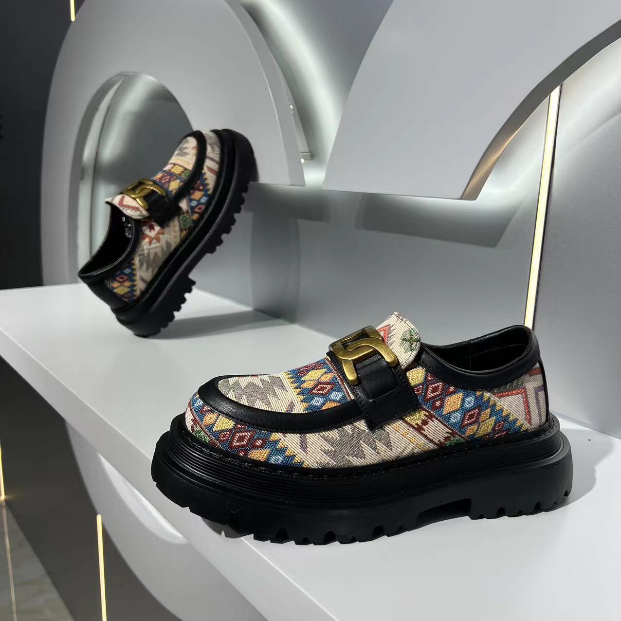 Ddmybear 2024 Spring New Low Top Thick Bottom Student Casual Fashionable And Versatile Men's Trendy Height Increasing Shoes Chinese Brand Shoes F