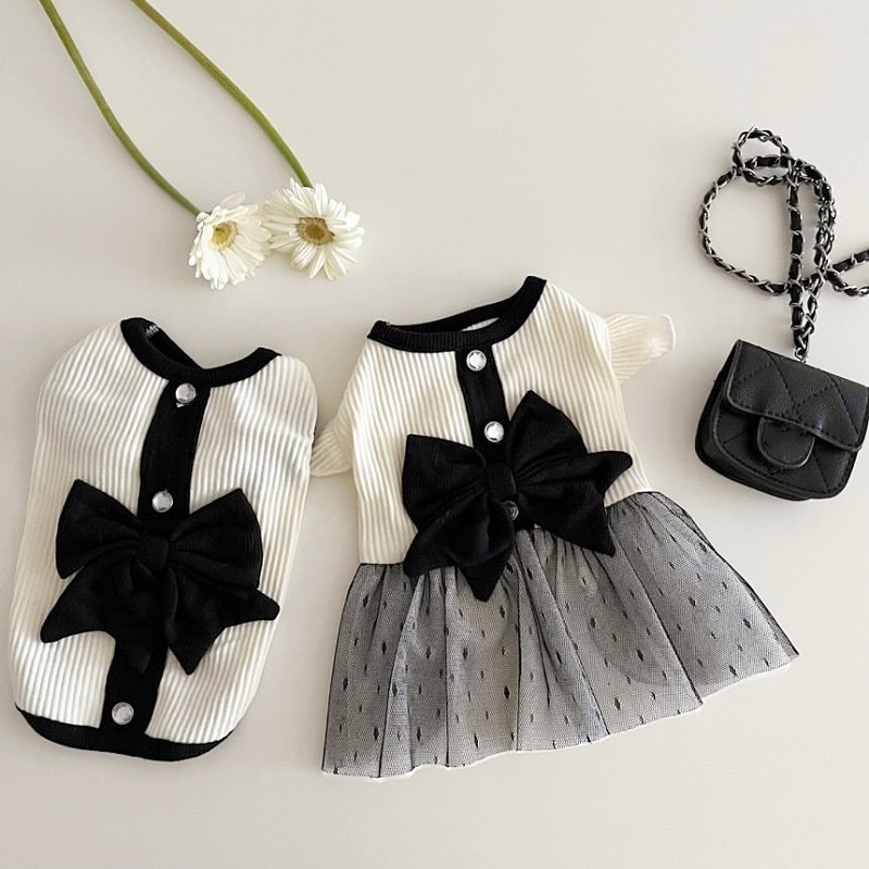 Princess Style Dog Dresses Summer Dog Clothes Sweet Puppy Wedding Skirt Fashion Cat Vest Soft Pet Costumes Chihuahua Dog Vest 9e0