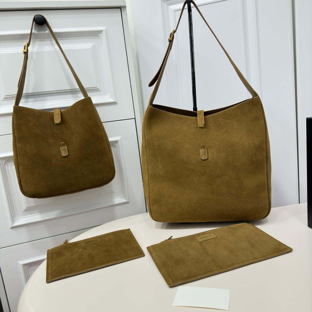 Shoulder Bags Designer Drawstring Totes Underarm Hobo Handbag For Woman Fashion Classic Suede Leather Shopping Bag Womens Purse Le5a7 Messenger Bag PRPU