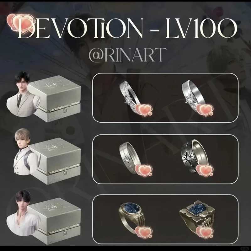 Rafayel Xavier Zayne Role Playing Ring Neutral Adjustable Wedding Ring Couple Jewelry Accessories Gift W2409123