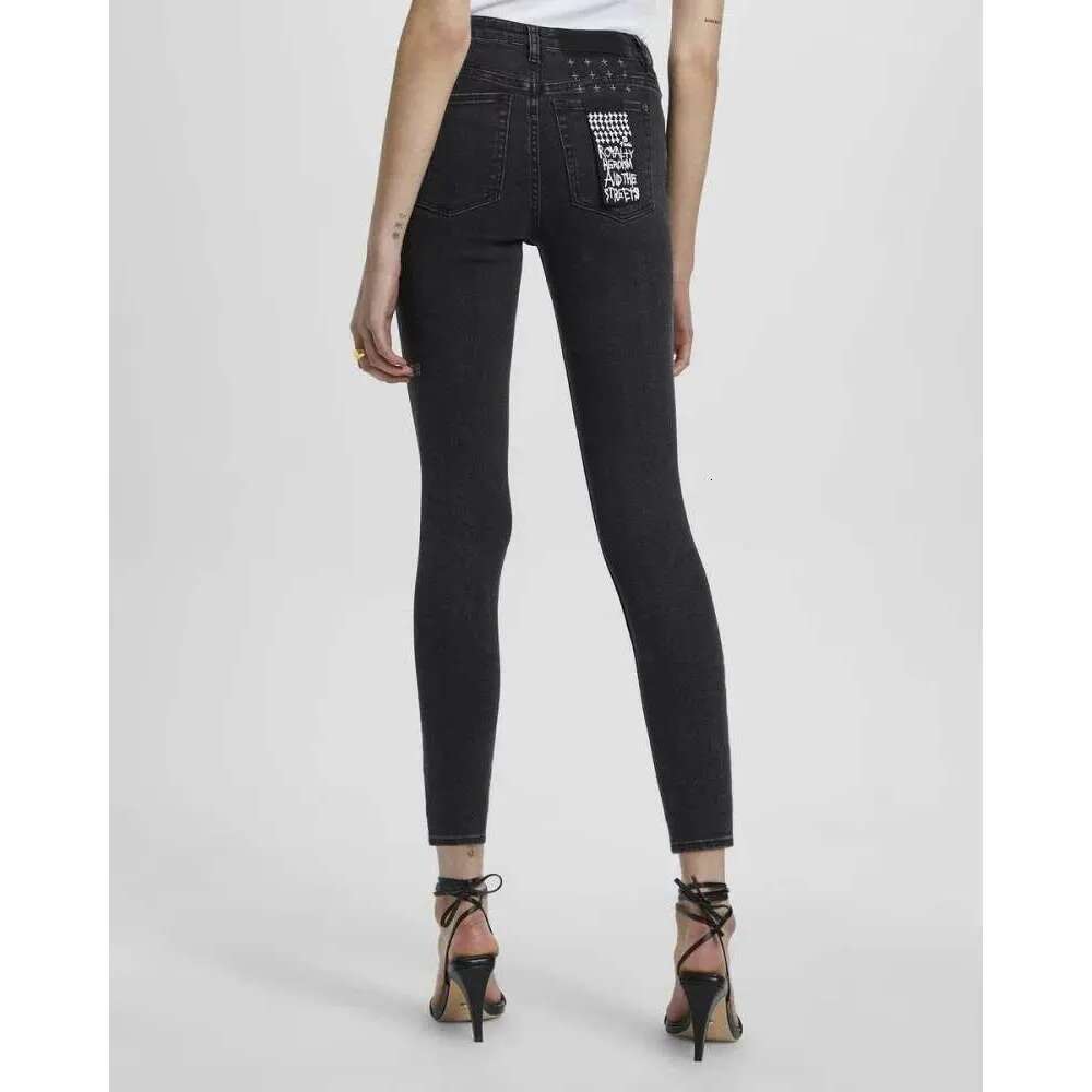 Ksubi Jeans Designer Women's Woman Low Rise Jean Baggy Fashion Straight Leg Pants Y2k Denim Trousers Blue Vintage Mom Loose Waist Wear-Resisting Women Jeans B2e