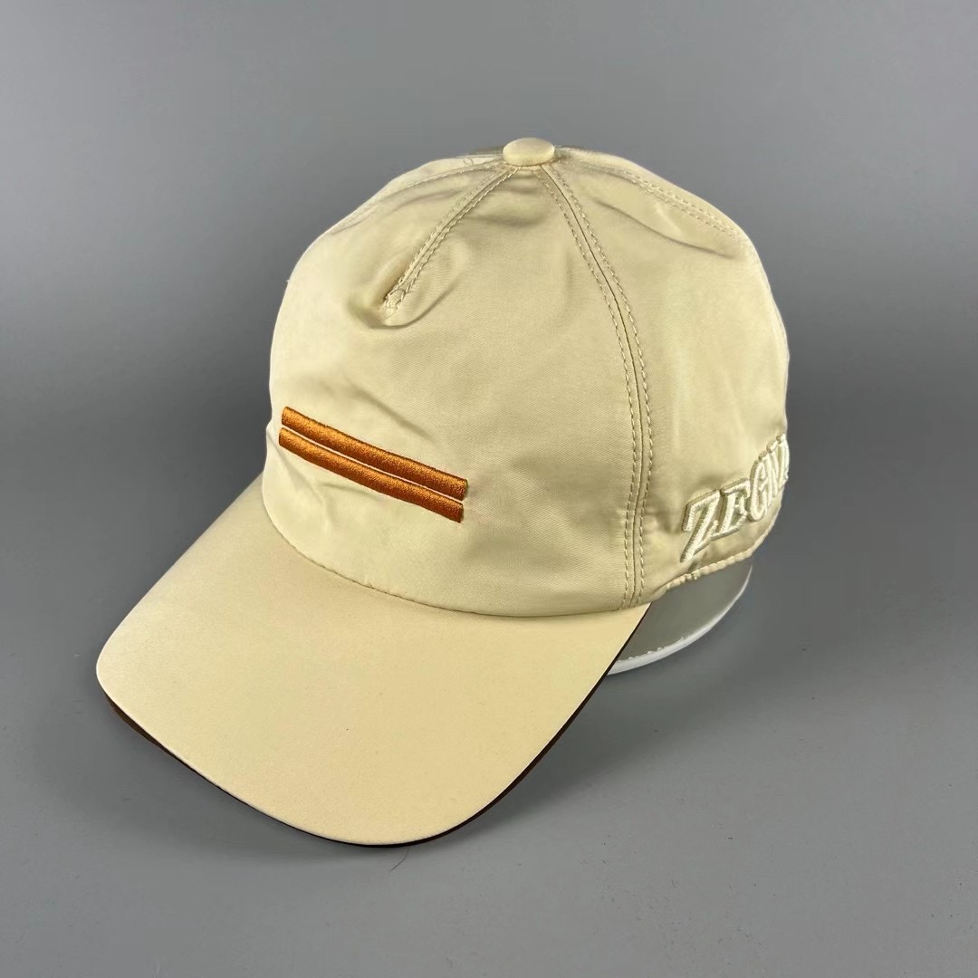 Zegna 2024 Bseball Caps Mens Womens Designer Cap Men Fitted Hat COTTON UNION WASH TRAIL Fashion Hats Brand New