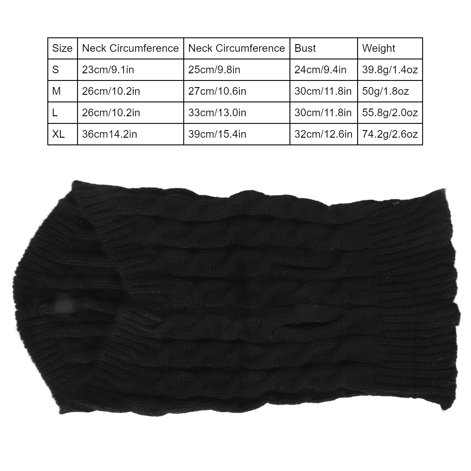 Pet Dog Sweater Cable Knit High Neck Pure Color Dog Knitted Pullover Warm Clothes Soft Knitwear For Small Medium Dogs Cats
