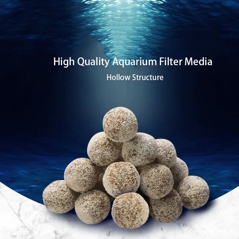 10pcs 20pcs High Quality Aquarium Bio Balls Biochemical Ball Filter Media for Aquarium Filter Accessories for Fish Tank