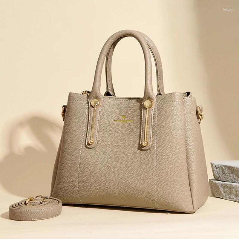 Free Shipping Shoulder Bags Purses And Handbags High Quality Leather Handbag Fashion Shopper For Women 2024 Ladies Tote