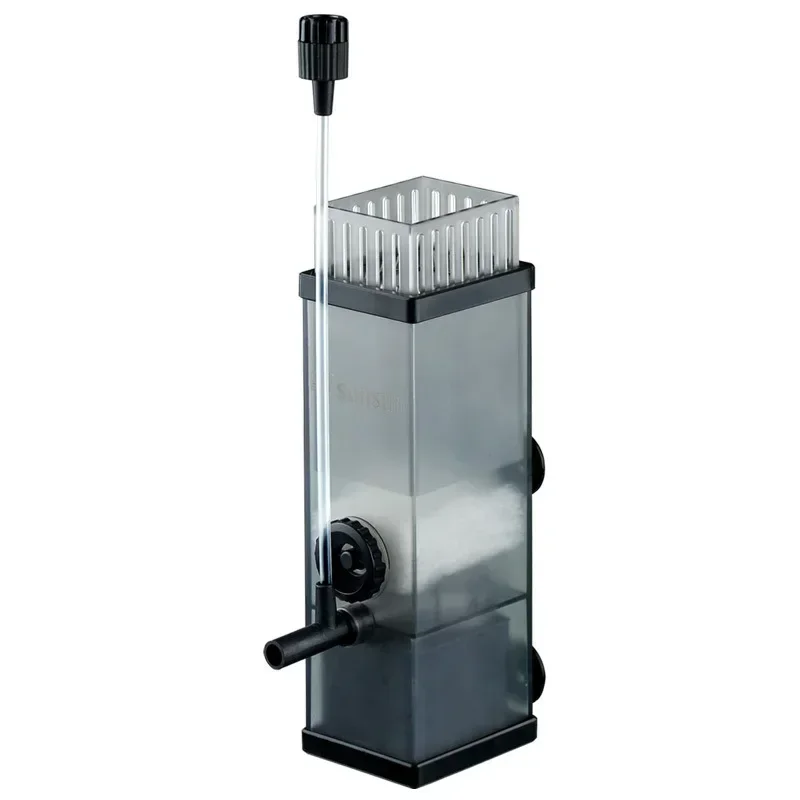 Oil Film Remover Fish Tank Aquarium Filter Surface Skimmer Water Air Oxygen Adjustable Water Pump Oxygenation Pump Filter Sponge