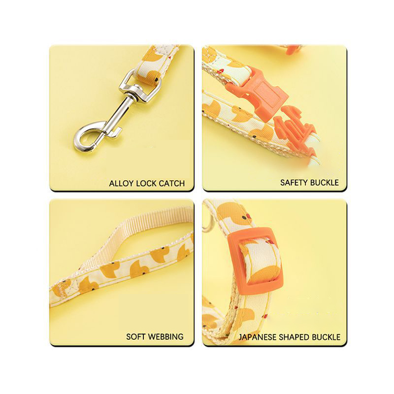 Cat Harness and Leash Set Adjustable Anti-Break Free Pet Harness Vest Style Kitten Leash Out Walking Cat Rope for Cats & Puppies