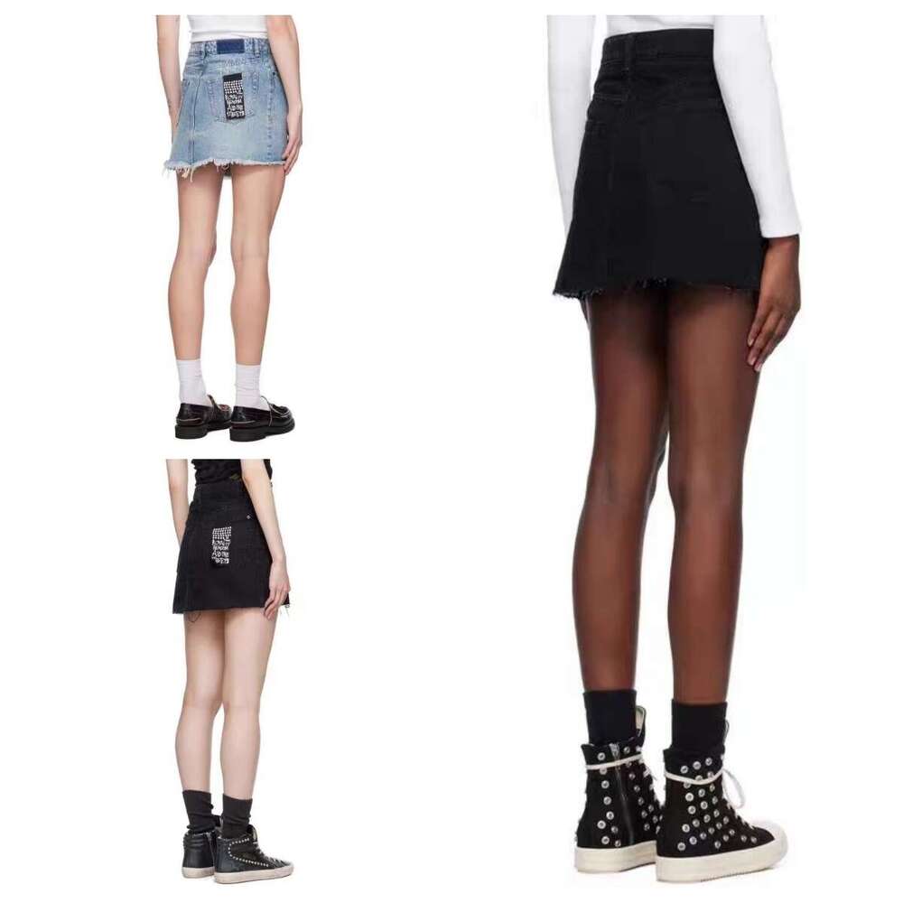 Womens ksubis jeans Brand Long Jean Denim Shorts Cycling Pant Short Cowboy Skirt Girl Jeans Gray Side Same Spring Summer Black Burnou
