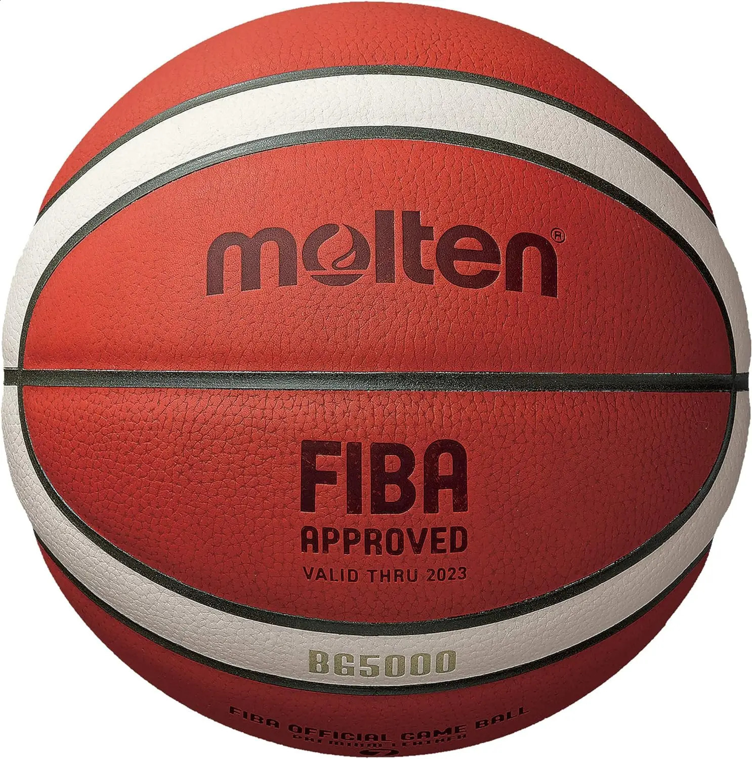 Melted BG4500 BG5000 series PU composite basketball sizes 7 6 5 2tone 240909