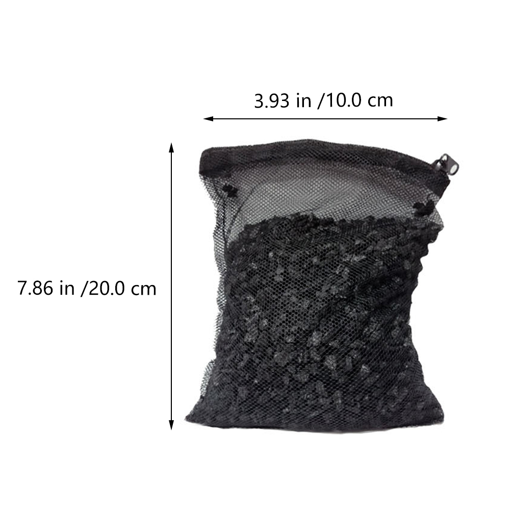 Filtered Coconut Shell Charcoal Fish Tank Material Aquarium Kit Activated Carbon Tool for Terrarium
