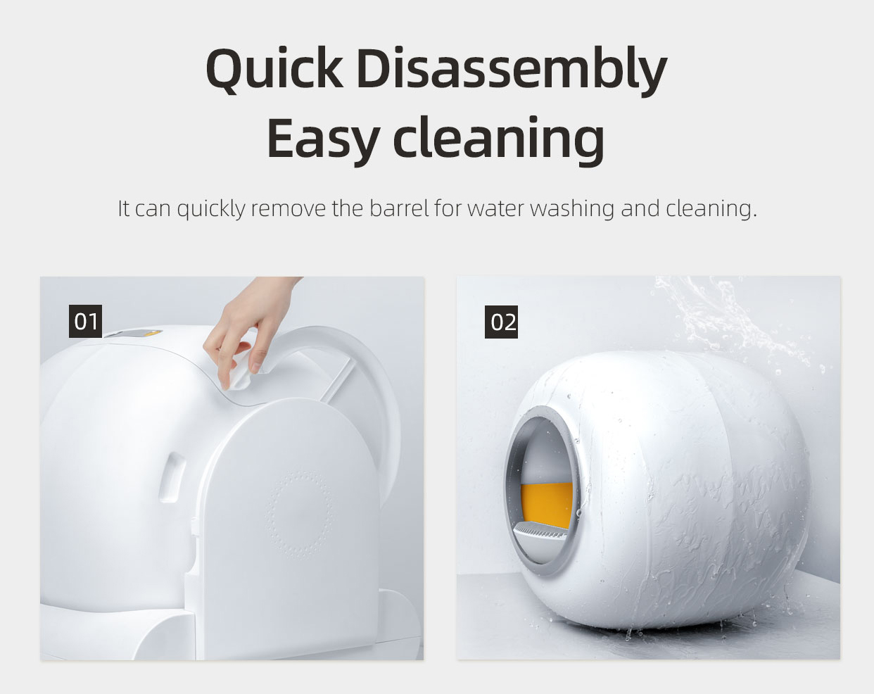 Automatic Cat Litter Box and Accessories Smart App Control Self Cleaning Litter Boxes Cat Sandbox Electronic Pet Toilet