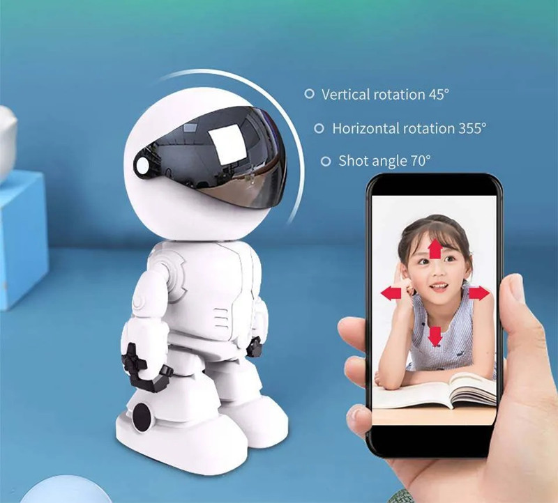 1080P Robot IP Camera Security Camera 360 WiFi Wireless 2MP CCTV Camera Smart Home Video Surveillance P2P Pets Baby Monitor Indoor