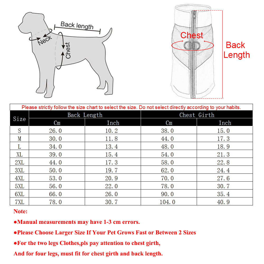 Big Dog Jacket Coat for Small Large Autumn Winter Waterproof Puppy Fleece Striped Clothes Golden Retriever Yorkshire Pet Outfits