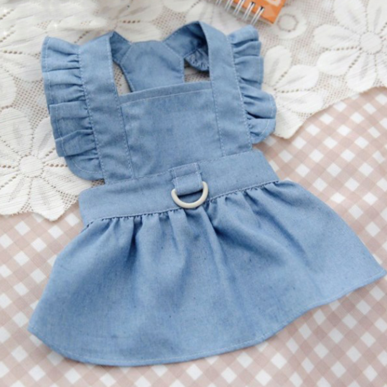 Cute Stylish Dog Dress, Side Zipper, Stylish, Comfortable, Spring, Summer