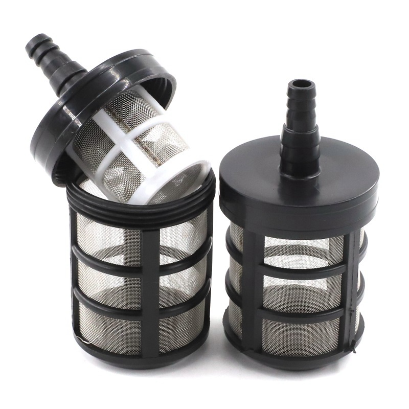 1Pcs/3Pcs 8~14mm Hose Pipe Filter Aquarium Fish Tank Stainless Steel Filter Mesh Car Wash Sprayer Pump Filter Suction Screen