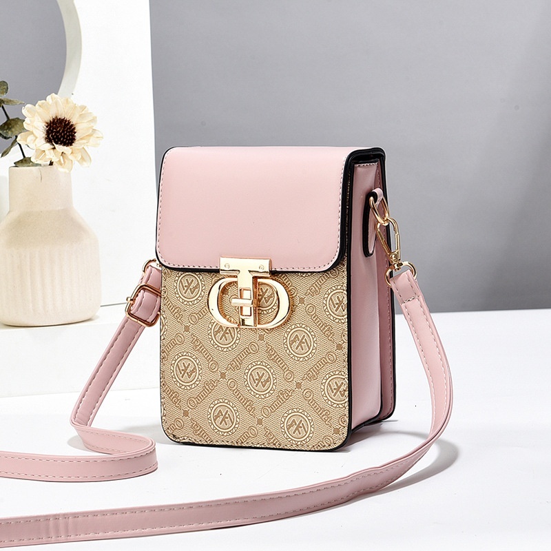 Small square fashionable and versatile, one shoulder crossbody trendy mini phone women's summer new bag, Korean version, minimalist