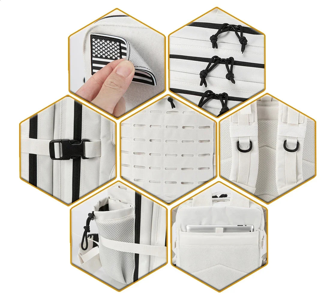 45L HikingTactical Backpack camping equipment Outdoor Hiking Rucksack GYM For Women/Men backpacks Rucksack Fitness Camping 240910