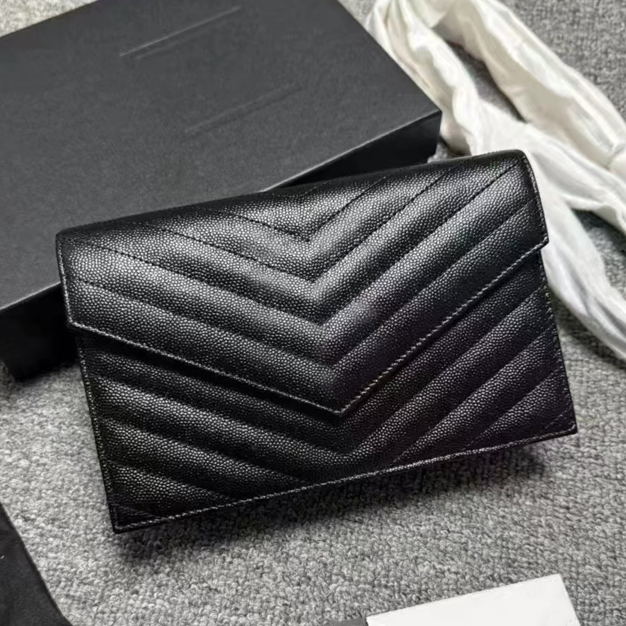 Designer Bag Wallet Ladies Crossbody Bag High Grade Classic Genuine Sheepskin Chain Bag Shoulder Bag Handbag Envelope Bag