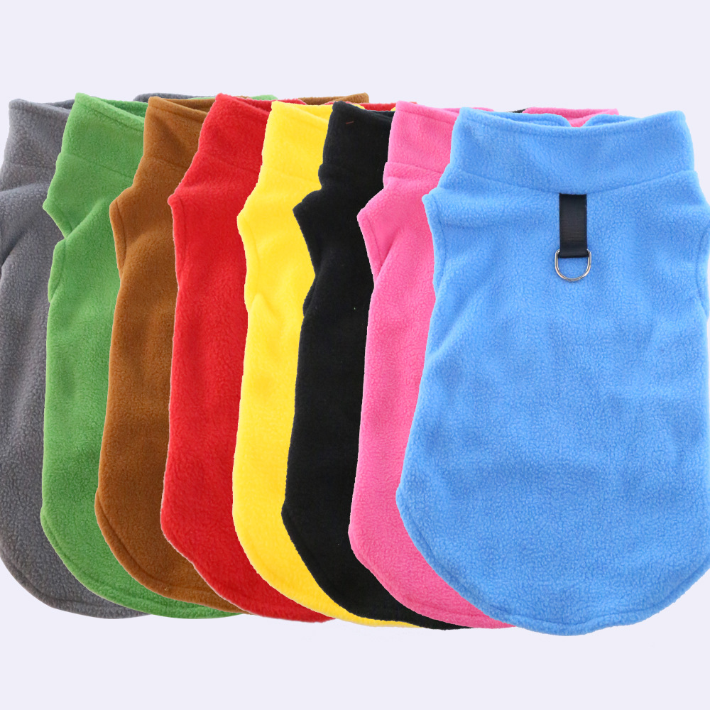 Relaxlines Spring Summer Solid Color Dog Vest for Pets Dog Cat Clothes Thin Pet Clothing