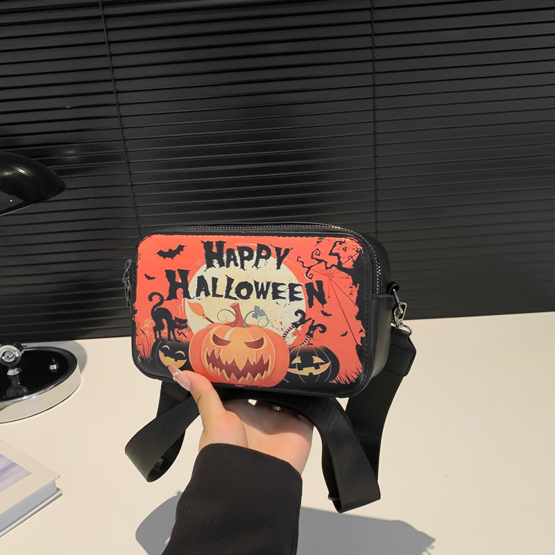2025 Designer Halloween Women 3 Men Shoulder Bags Handbag Purses Pumpkin Kids Candy Bag Gifts Outdoor Indoor Party Decoration