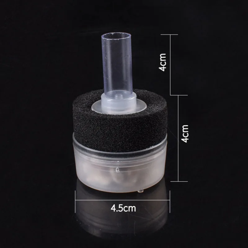 New Small Aquarium Filter Fish Tank Shrimp Pond Air Pump Biochemical Sponge Filter Bio Sponge Filter Aquarium Filtration Filter