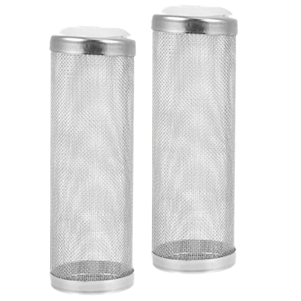 2 Pcs Filter Cover Water Outlet Protective Case Filters 304 Network Pitcher Jug Aquarium Inlet Basket