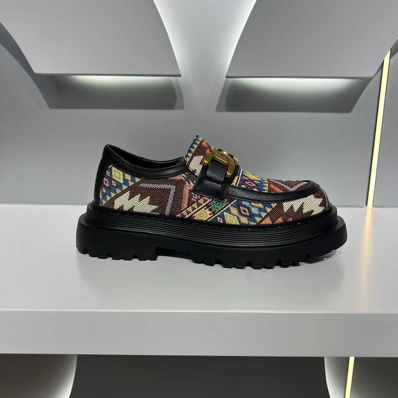 Ddmybear 2024 Spring New Low Top Thick Bottom Student Casual Fashionable And Versatile Men's Trendy Height Increasing Shoes Chinese Brand Shoes F