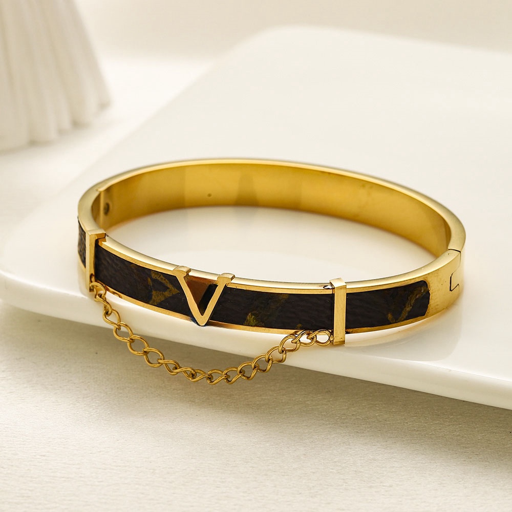 Designer Bracelet Fashion Luxury Jewelrys Bangle 18K Gold Plated Silver stainless steel Diamond for Women Bracelets Classic designer Jewelry Gift