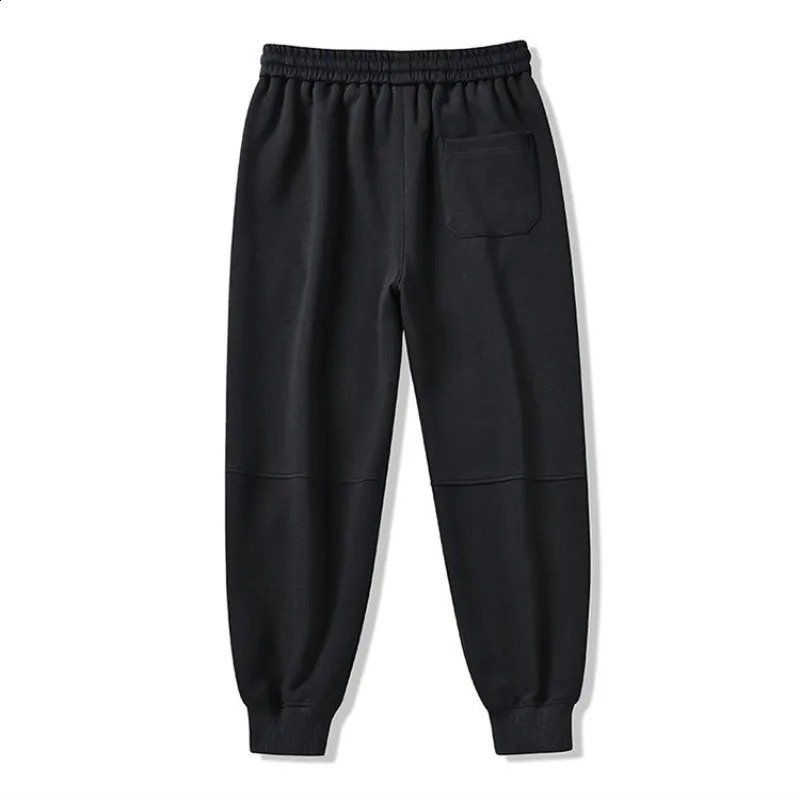 Man Sports Pants Cotton Sweatpants for Men Grey Harem Autumn and Winter Plain Trousers Casual Jogger Big Tall Slacks Long Size 240904 - view 7