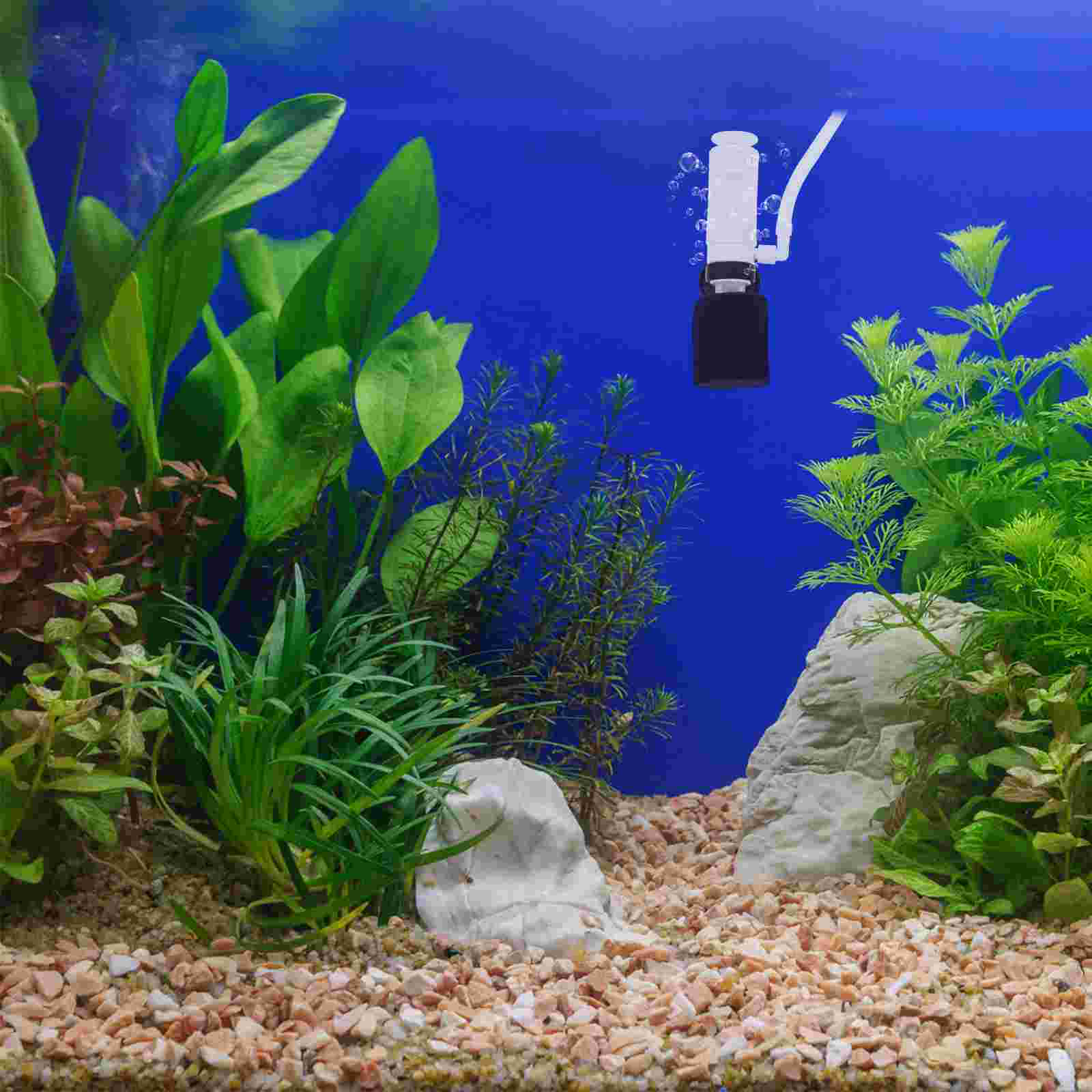 2 Pcs Fish Tank Filter Multi-use Air Pump Small Mini Aquarium Single Purpose Cleaner Submersible Sponge Cotton