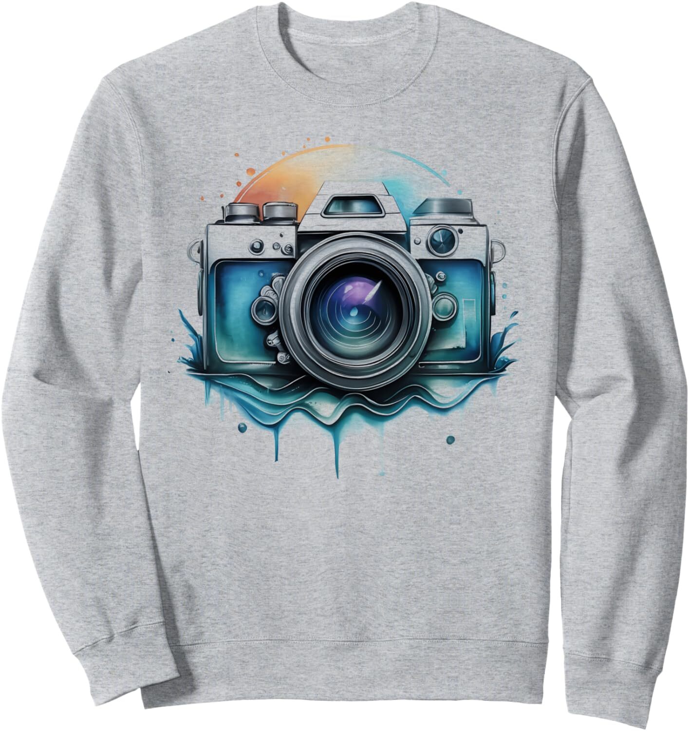 Long Sleeve Shirts for Men sweatshirt Photography Camera Lens Cool Photographer Gift Idea Sweatshirt T shirt Tee Streetwear Casual tops clothes